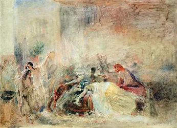 Tod von Claudius Caesar Nero (37-68 n. Chr.)